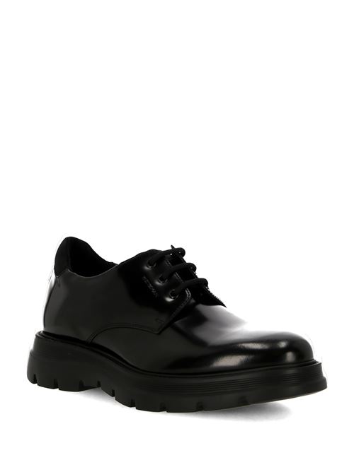 Black calf leather lace up STUART WEITZMAN | SJ209BRCBLK